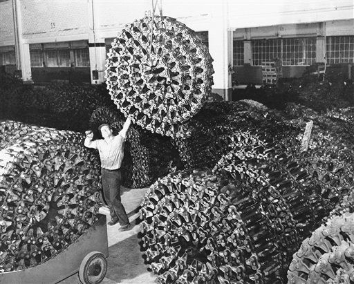 WWII Tank Treads 1943